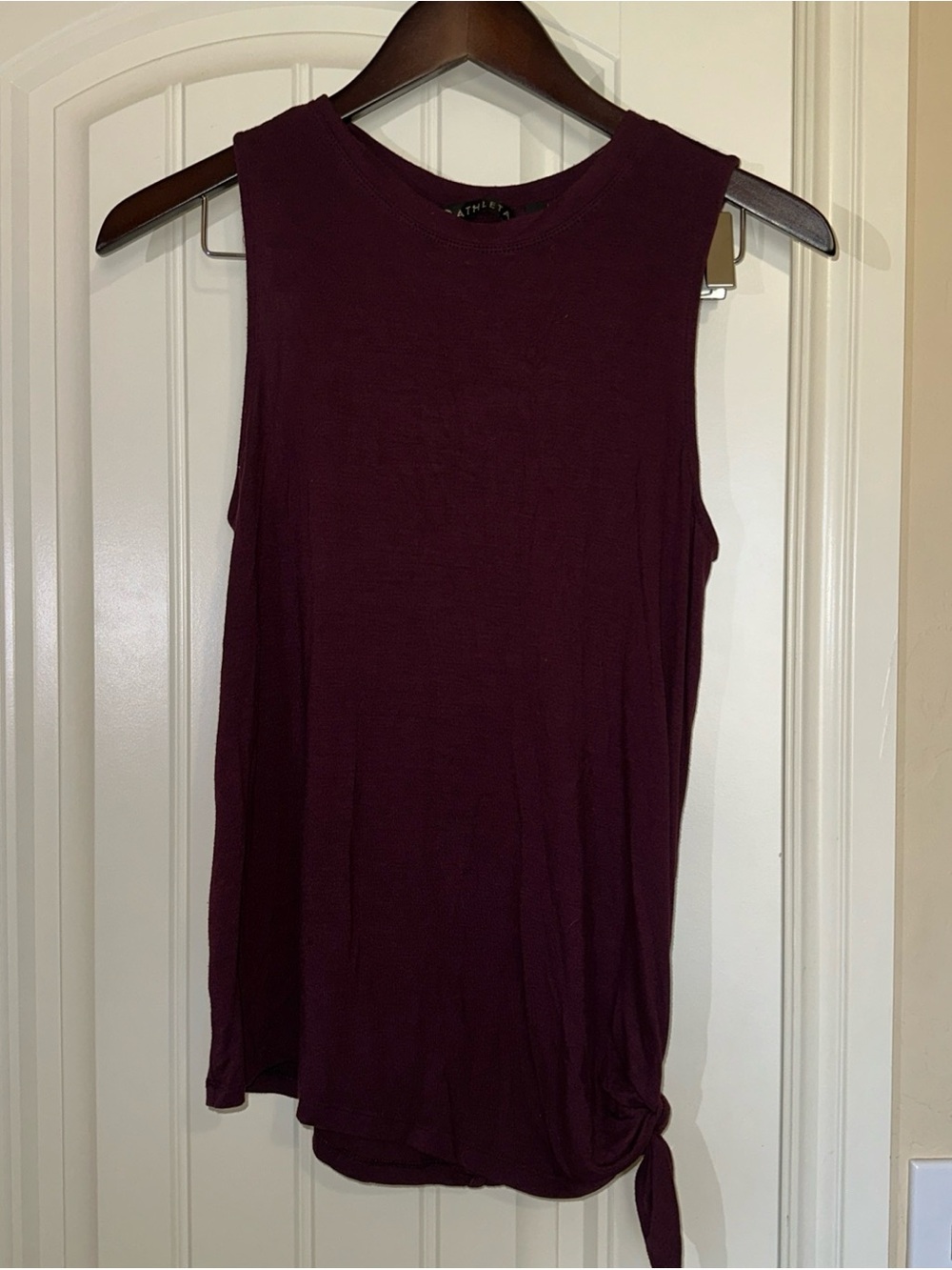 Athleta Cloudlight Asym Side Tie Tank XS